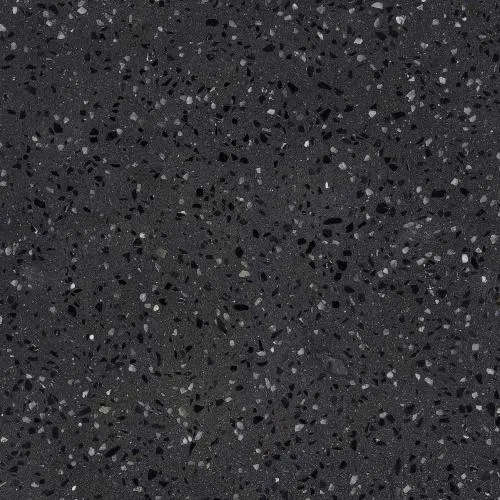 Terrazzo in pietra artificiale nero scuro per piastrelle da pavimento