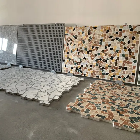 Terrazzo artificiale per piastrelle per pavimenti/piastrelle per pareti/piano cucina/piano tavolo/terrazzo per interni ed esterni