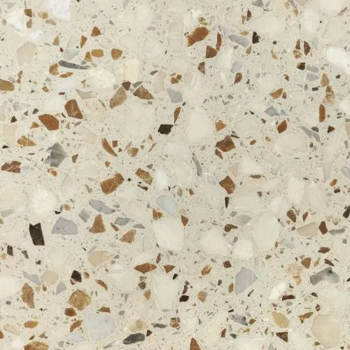 Decorazione di costruzione Terrazzo in pietra artificiale grigio arancione