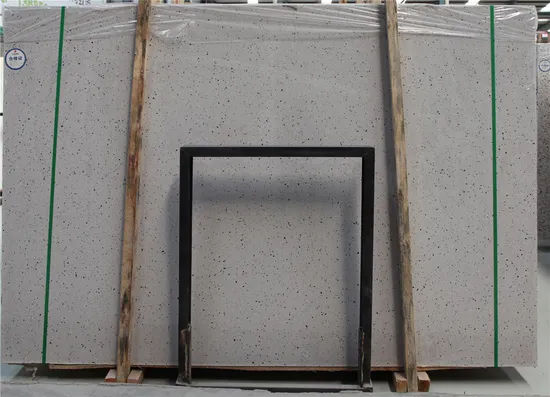 Piastrelle in terrazzo con materiali ecologici Lastra in terrazzo per progetto di pavimentazione